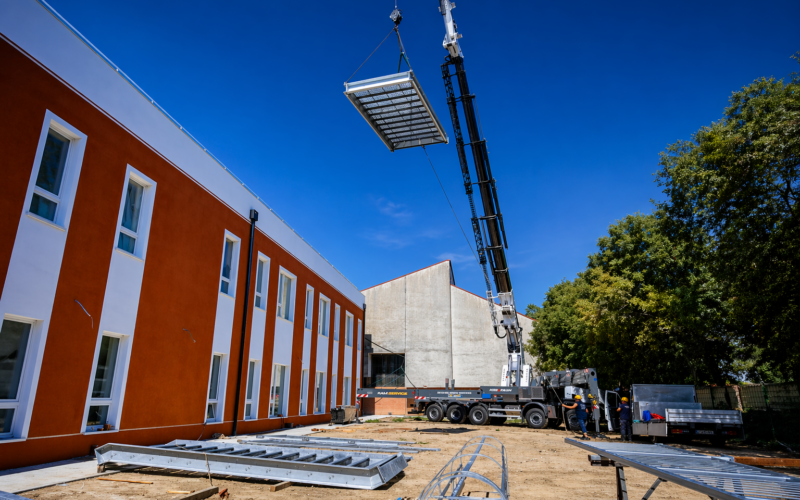 Realizzazione scale antincendio e strutture metalliche — Notarfer